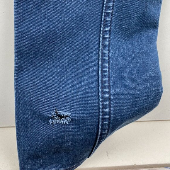 American Eagle Womens Jeans Size 8 Next Level Stretch Regular Dark Wash - Picture 5 of 12